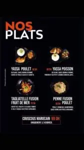 menu Afrik n fusion restaurant casablanca 8