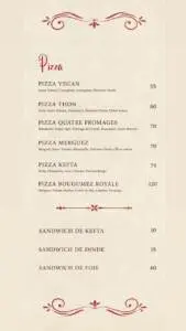 Menu Ait bougmez Marrakech June 2023 542317