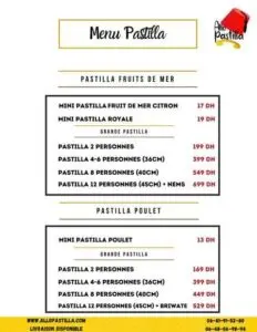 menu allo pastilla rabat 1