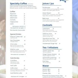 Menu Alma Kitchen Tanger August 2023 581919-112800