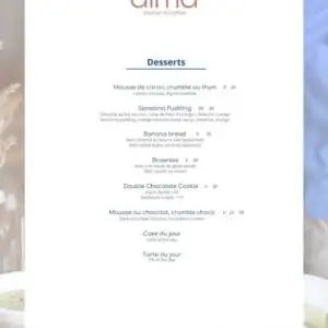 Menu Alma Kitchen Tanger August 2023 571919-824900