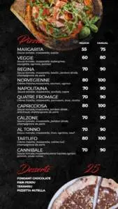 Menu Baba Pizza Marrakech December 2023 294913-675300