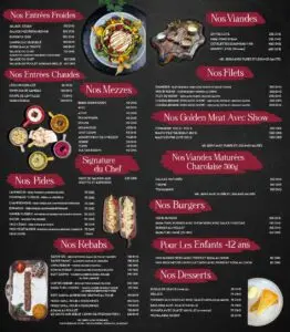 Menus · 1
