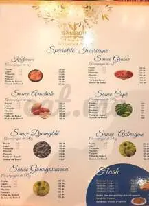 Bambou DAfrique MENU restaurant africain casablanca 2