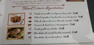 bledn beldi corner menu restaurant tanger