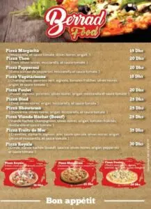 Berrad Food Agadir Menu Restaurant 1