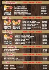 Berrad Food Agadir Menu Restaurant 3