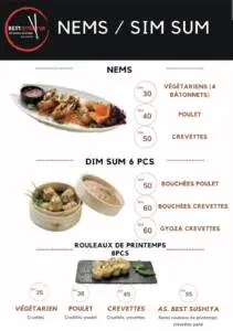 Menu Best Sushi Ya Marrakech February 2024 085606-006500