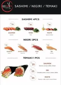 Menu Best Sushi Ya Marrakech February 2024 055606-111200