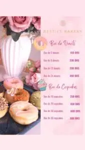 Menu Besties Bakery Marrakech December 2023 334822-960300