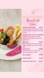 Menu Besties Bakery Marrakech December 2023 144822-846100