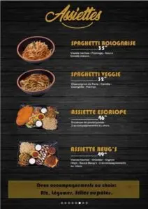 menu beug s tanger