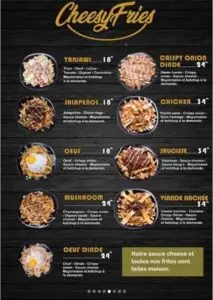 menu beug s tanger