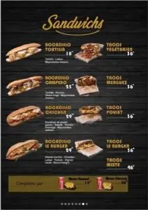 menu beug s tanger