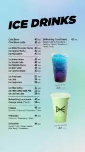 Menu Bex Coffee Casablanca August 2023 012217-496700
