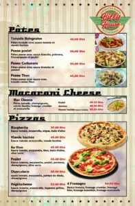 menu billy house restaurant a casablanca 3