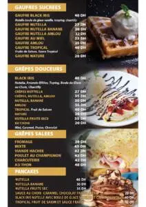 Menu Black Iris Meknes June 2023 583310