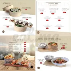 bonsain menu marrakech restaurant asiatique sushi 2022 5