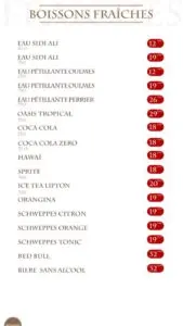 bonsain menu marrakech restaurant asiatique sushi 2022 4