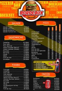 Les menus · 1