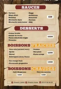 Brasero Rabat Menu Restaurant 3