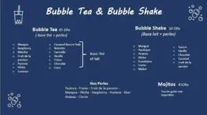 menu bubble tea waddou casablanca restaurant 1