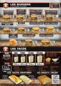 Menus · 1