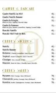 Cafe Balthazar MENU Corniche Casablanca 5