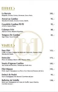 Cafe Balthazar MENU Corniche Casablanca 9