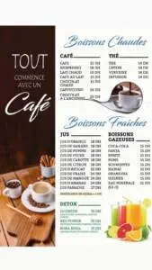 menu cafe de la fontaine casablanca 1