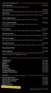 Les menus · 6