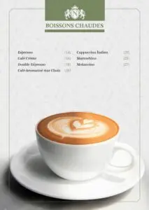 Café La Note Kenitra Menu Restaurant 2