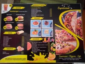 Les menus · 3