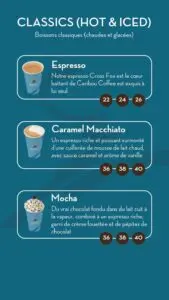 menu caribou coffee casablanca 3