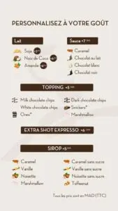 menu caribou coffee casablanca 6