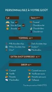 menu caribou coffee casablanca 5
