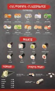 menu casa sushi tanger