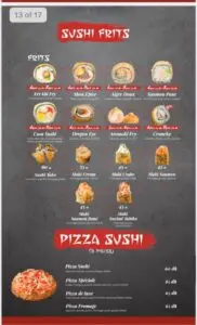 menu casa sushi tanger