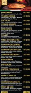 Menu Chez Brahim Marrakech July 2023 450307-632900