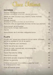 Menu Chez Fatima Marrakech August 2023 565008-468300