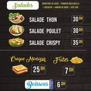 menu chez ton thon restaurant casablanca 3