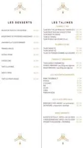 chhiwate lkhayma menu restaurant casablanca route de bouskoura 4