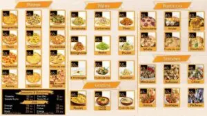 menu chicken amira restaurant a casablanca et mohammedia 3