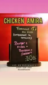 Menu chiken amira Casablanca June 2023 545217