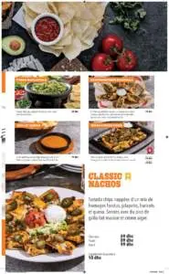 menu chilis maroc restaurant mexicain 17
