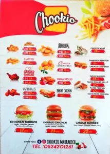 Les menus · 1