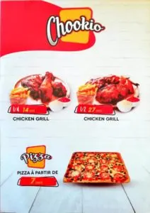 Les menus · 2