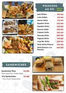 Menu Chouf l'Or Marrakech December 2023 460012-636700