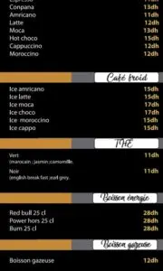 Colombiana Ice Menu 11
