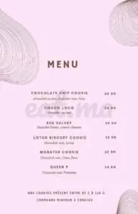 Menu Cookies jungle Marrakech March 2024 240310-868800